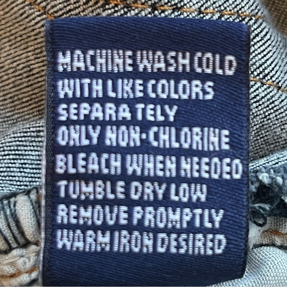 BLUE SAVVY WOMENS DARK WASH JEANS - Picture 10 of 10